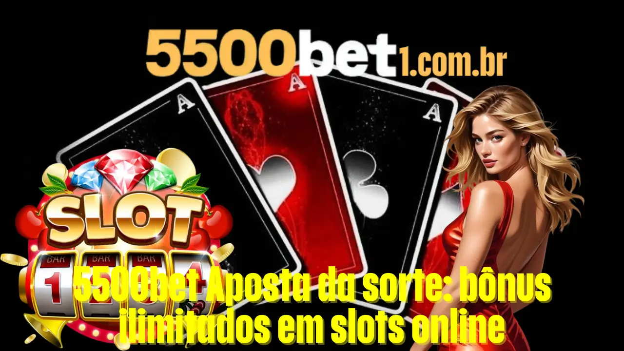 5500bet Aposta da sorte: bônus ilimitados em slots online