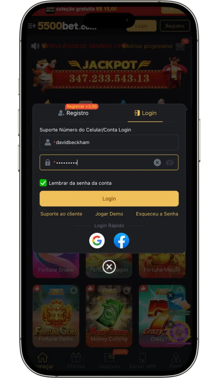 5500bet login