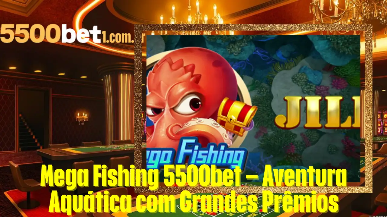 Mega Fishing 5500bet – Aventura Aquática com Grandes Prêmios
