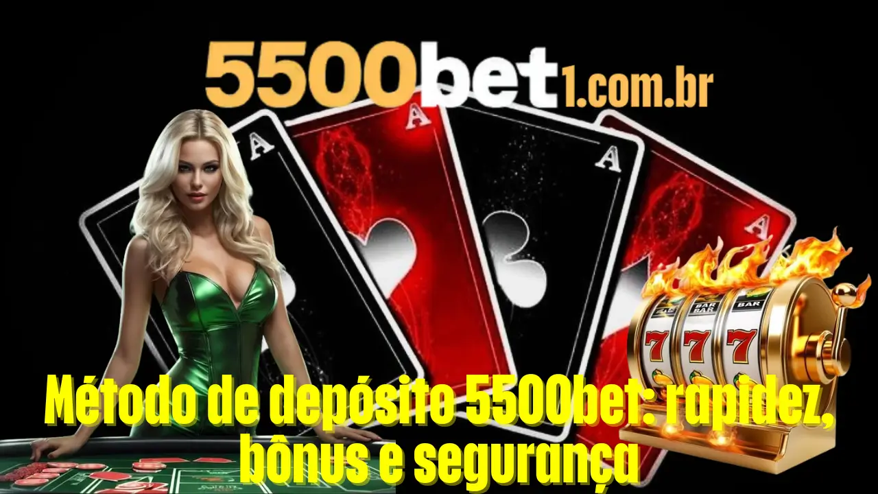 Método de depósito 5500bet: rapidez, bônus e segurança